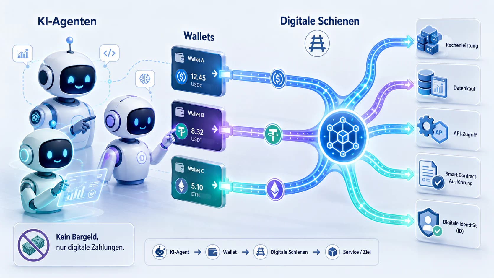 KI-Nachfrage: Wenn KI-Agenten Krypto brauchen