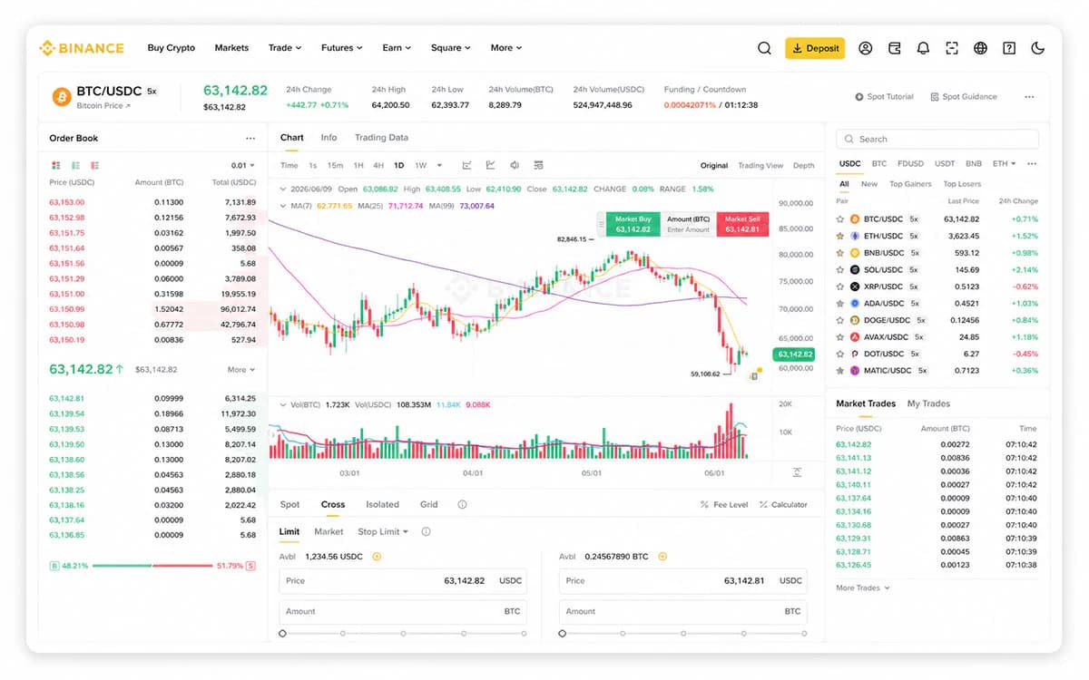 Binance Plattform