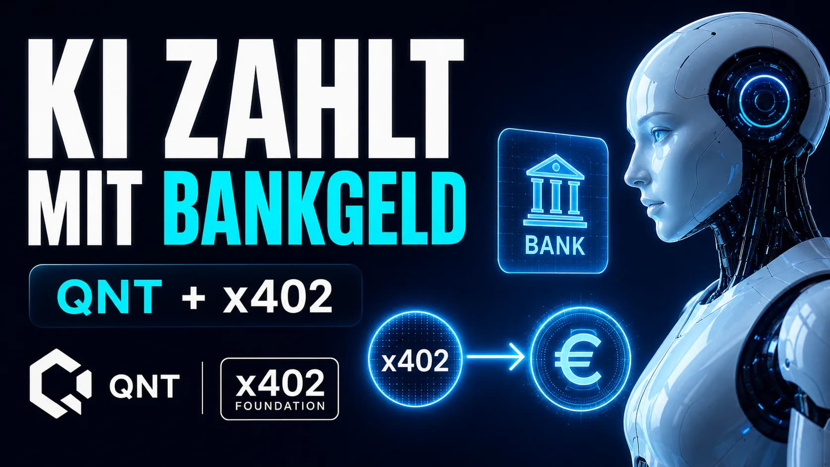 Quant Network tritt x402 Foundation bei: KI-Agenten sollen künftig mit echtem Bankengeld zahlen