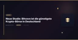 Studie: Bitvavo günstigste Krypto-Börse (0,53%)