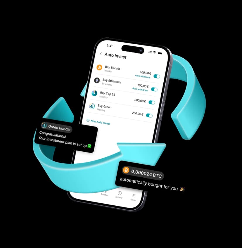 Finst Auto Invest — automatischer Krypto-Sparplan