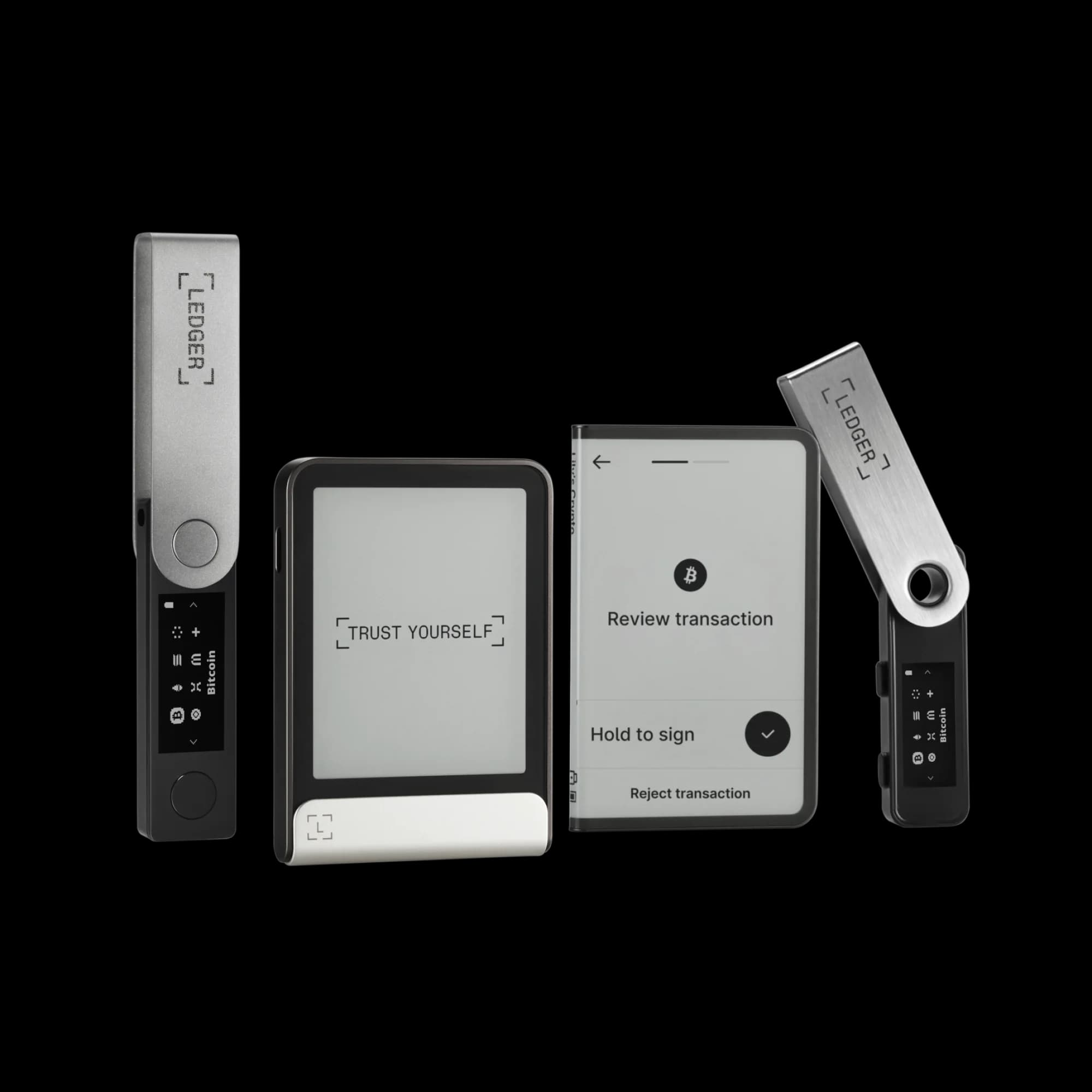 Ledger Hardware Wallet Familie