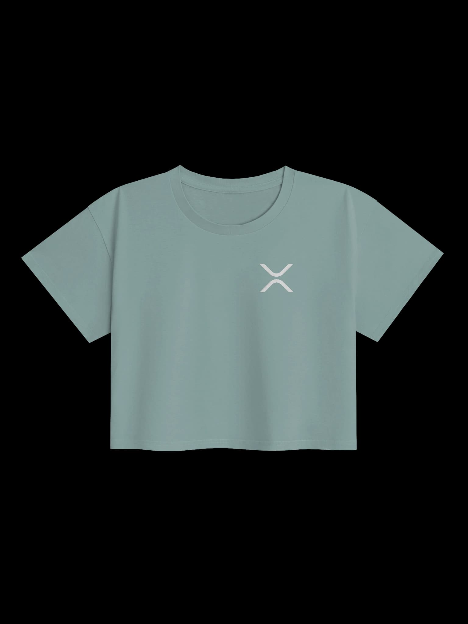 XRP Minimalist Premium Crop Top