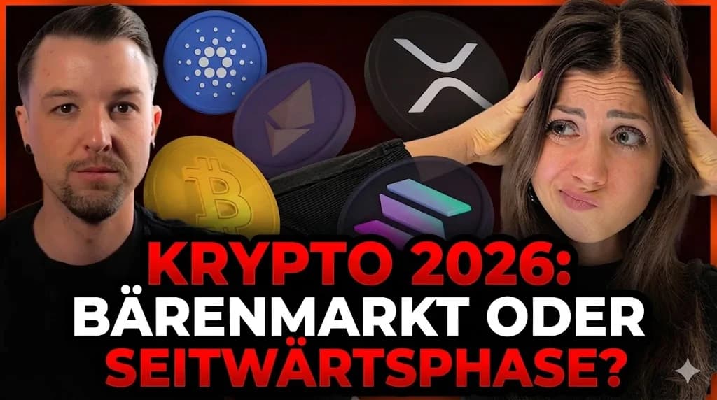 Krypto-Prognose 2026: Bärenmarkt oder große Seitwärtsphase? Das sagt der Profi-Trader.