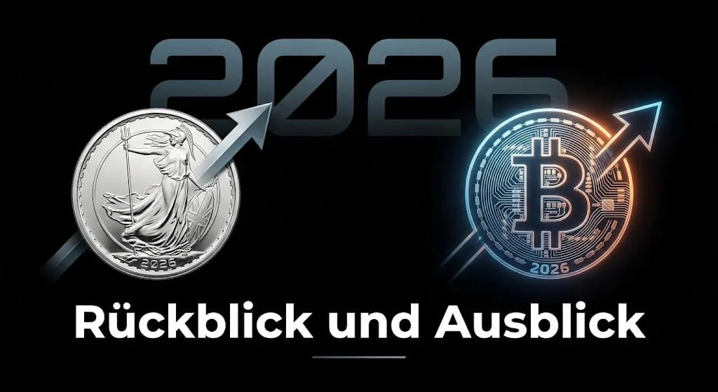 Silber: Rekord Rallye im Vergleich zu Bitcoin – Rückblick 2025 und Ausblick 2026