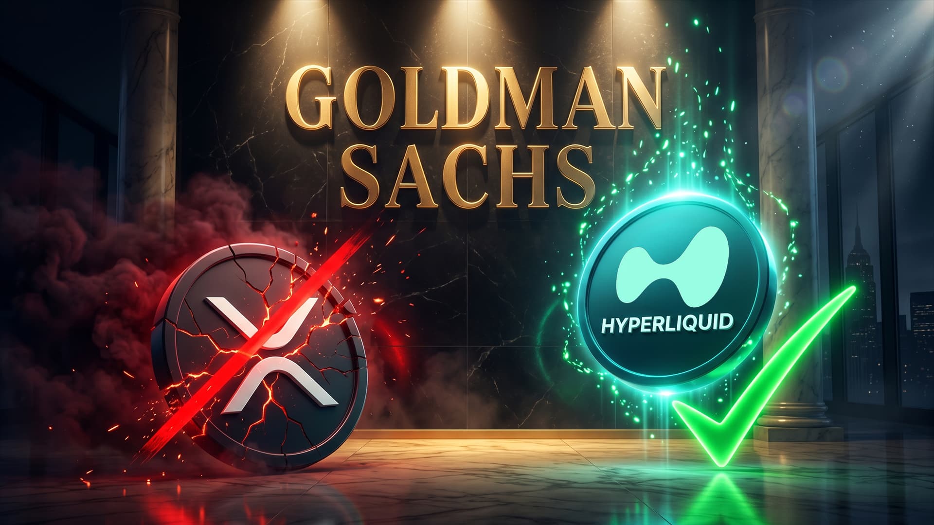 Goldman Sachs Krypto-Wette: Hyperliquid statt XRP