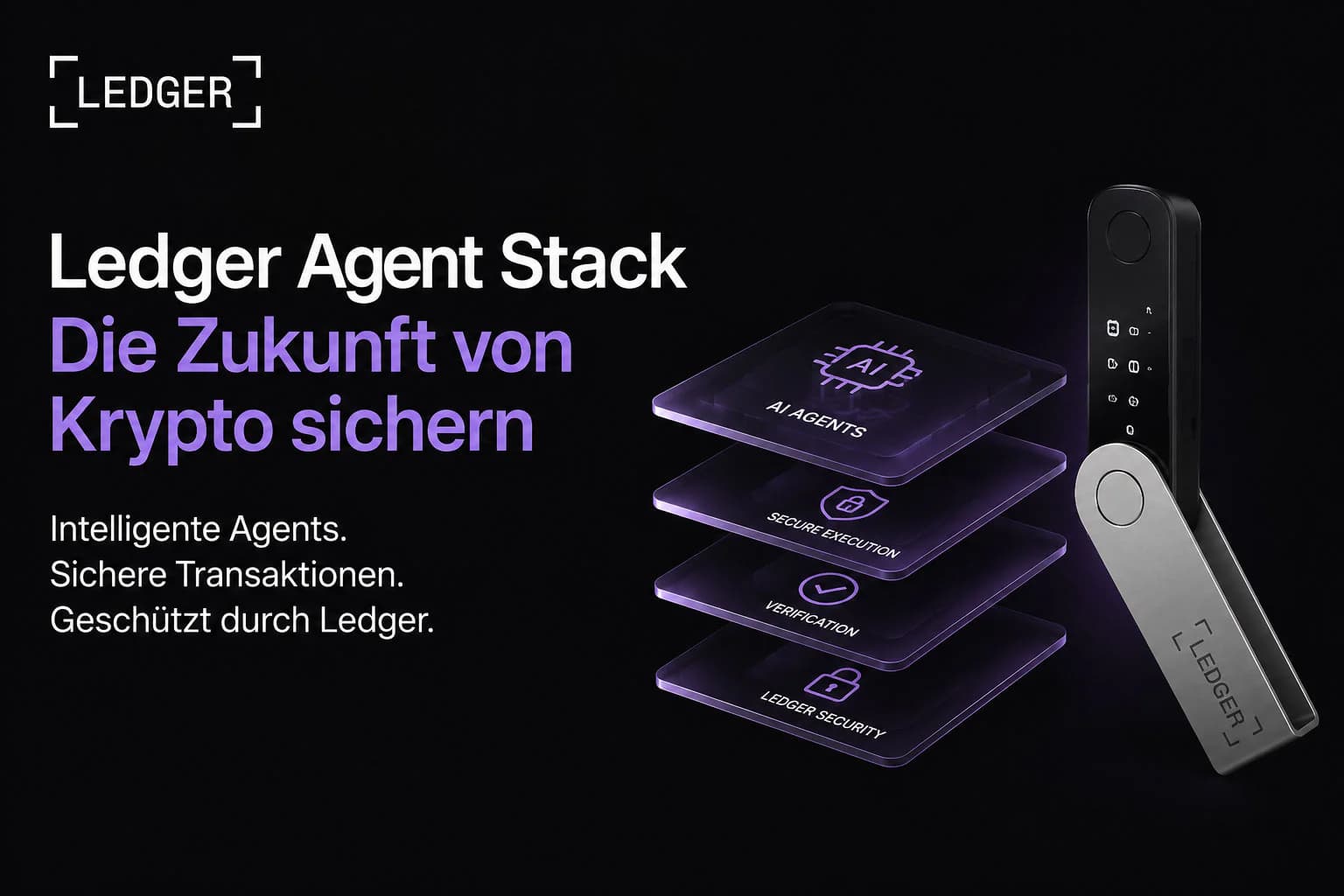 Ledger Wallet: Krypto aufbewahren wird im KI Zeitalter noch wichtiger
