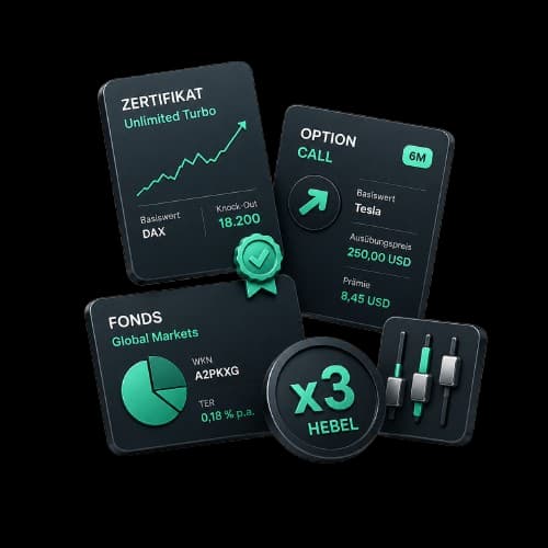 Smartbroker+ App — Fonds und Derivate