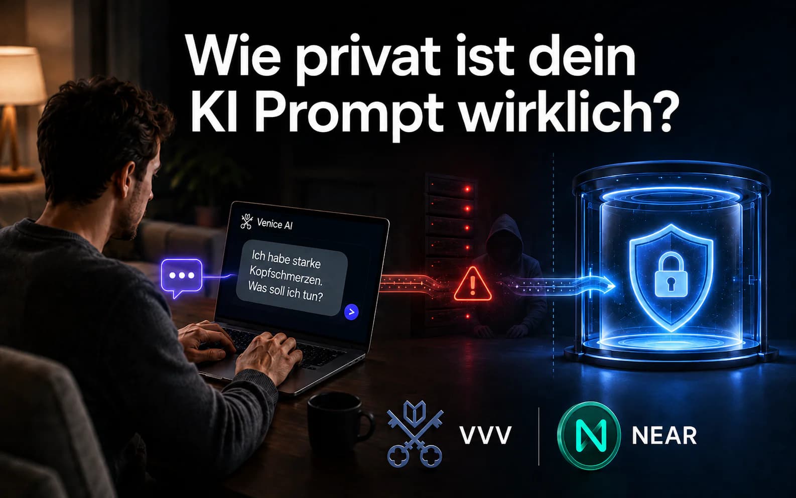 Wie privat ist dein KI Prompt wirklich? Was Venice AI und NEAR AI anders machen