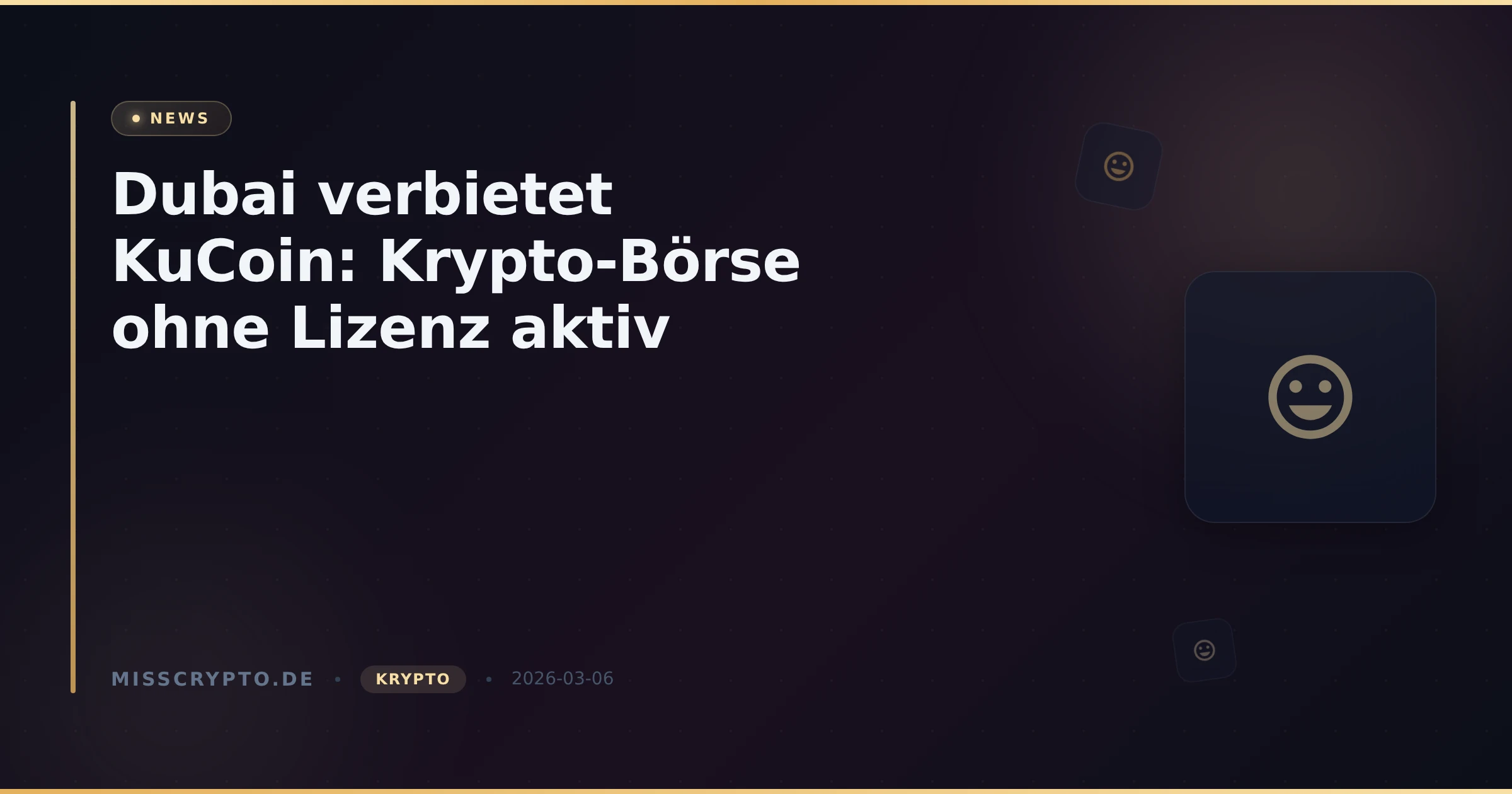 Dubai verbietet KuCoin: Krypto-Börse ohne Lizenz aktiv