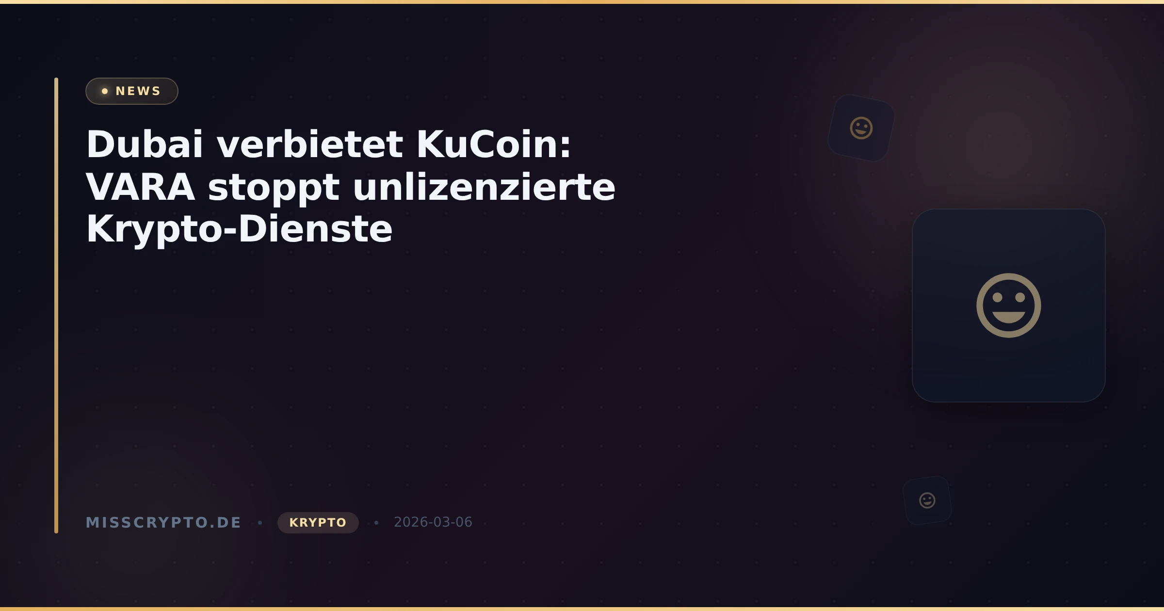 Dubai verbietet KuCoin: VARA stoppt unlizenzierte Krypto-Dienste