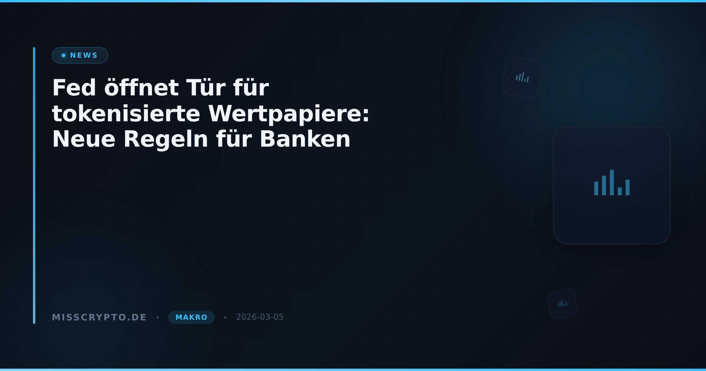 Fed öffnet Tür für tokenisierte Wertpapiere: Neue Regeln für Banken