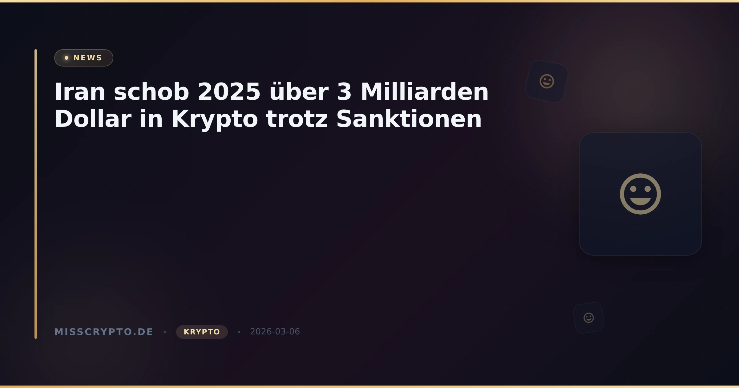 Iran schob 2025 über 3 Milliarden Dollar in Krypto trotz Sanktionen
