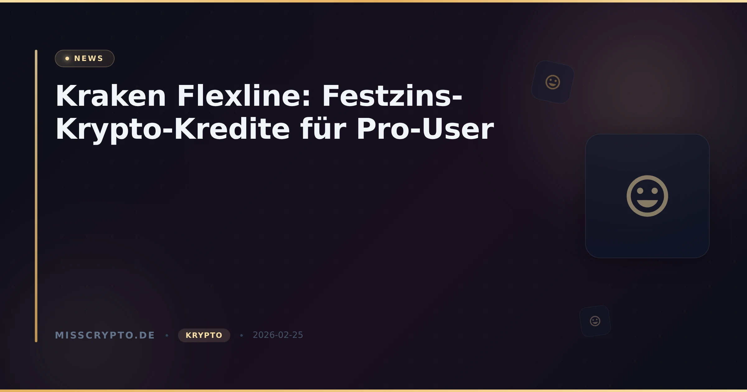 Kraken Flexline: Festzins-Krypto-Kredite für Pro-User