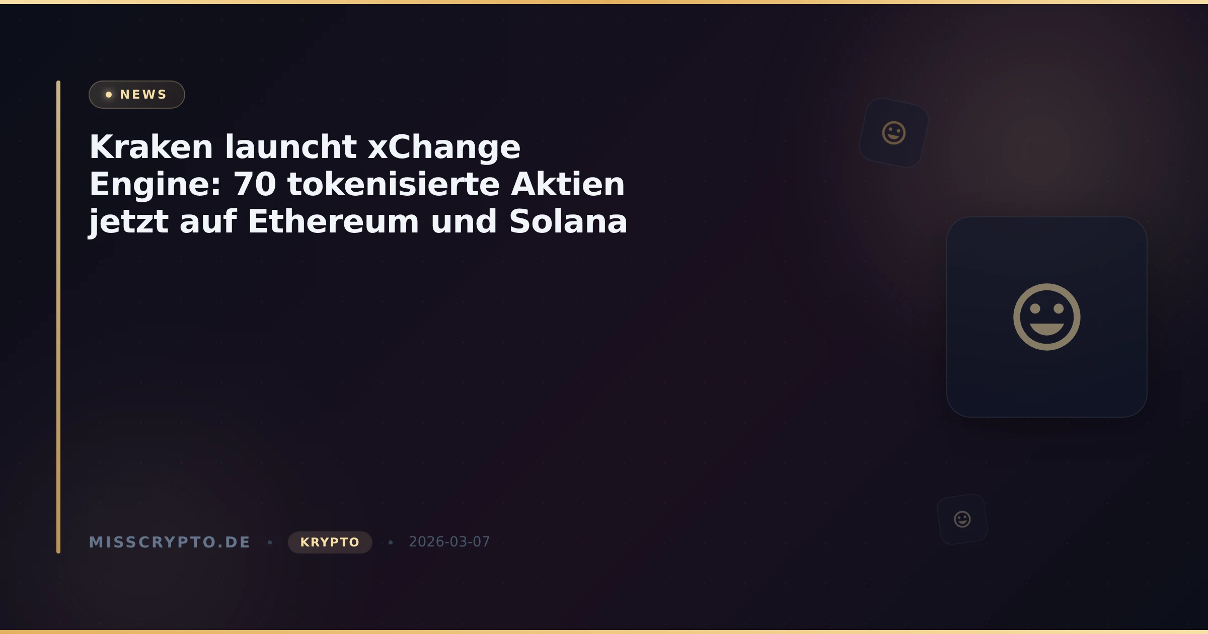 Kraken launcht xChange Engine: 70 tokenisierte Aktien jetzt auf Ethereum und Solana