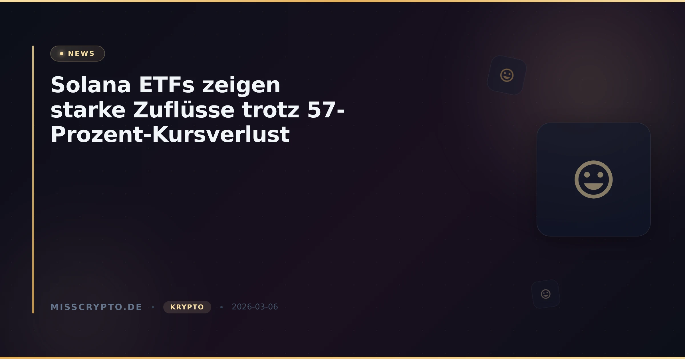 Solana ETFs zeigen starke Zuflüsse trotz 57-Prozent-Kursverlust