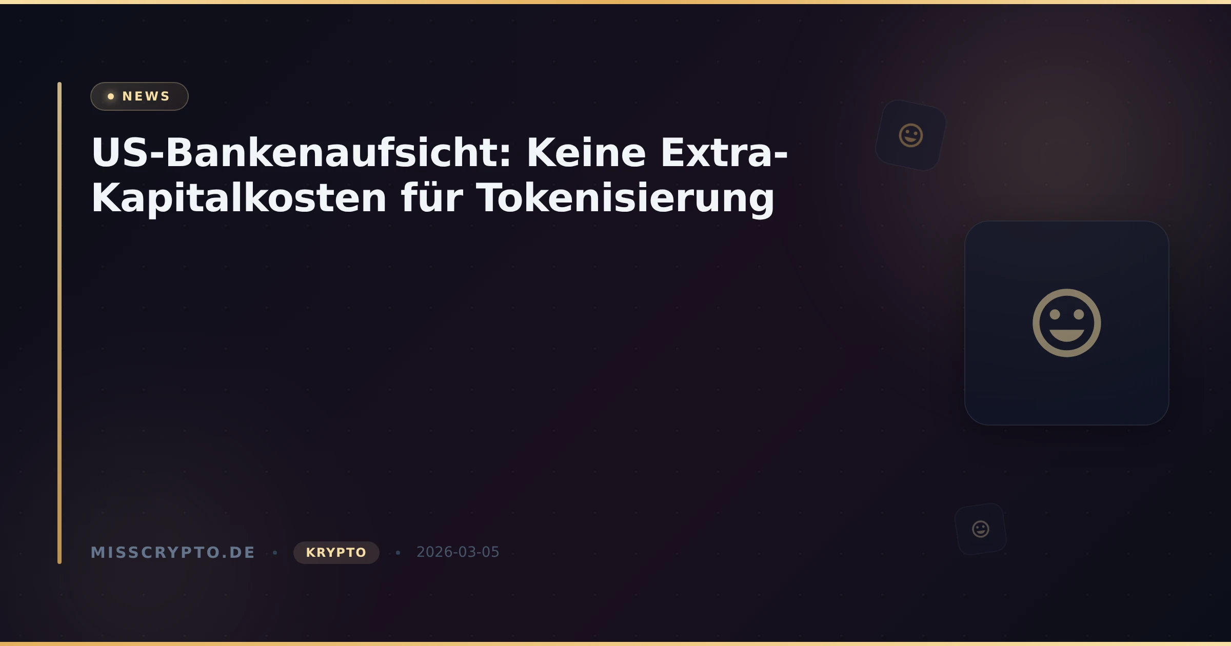 US-Bankenaufsicht: Keine Extra-Kapitalkosten für Tokenisierung
