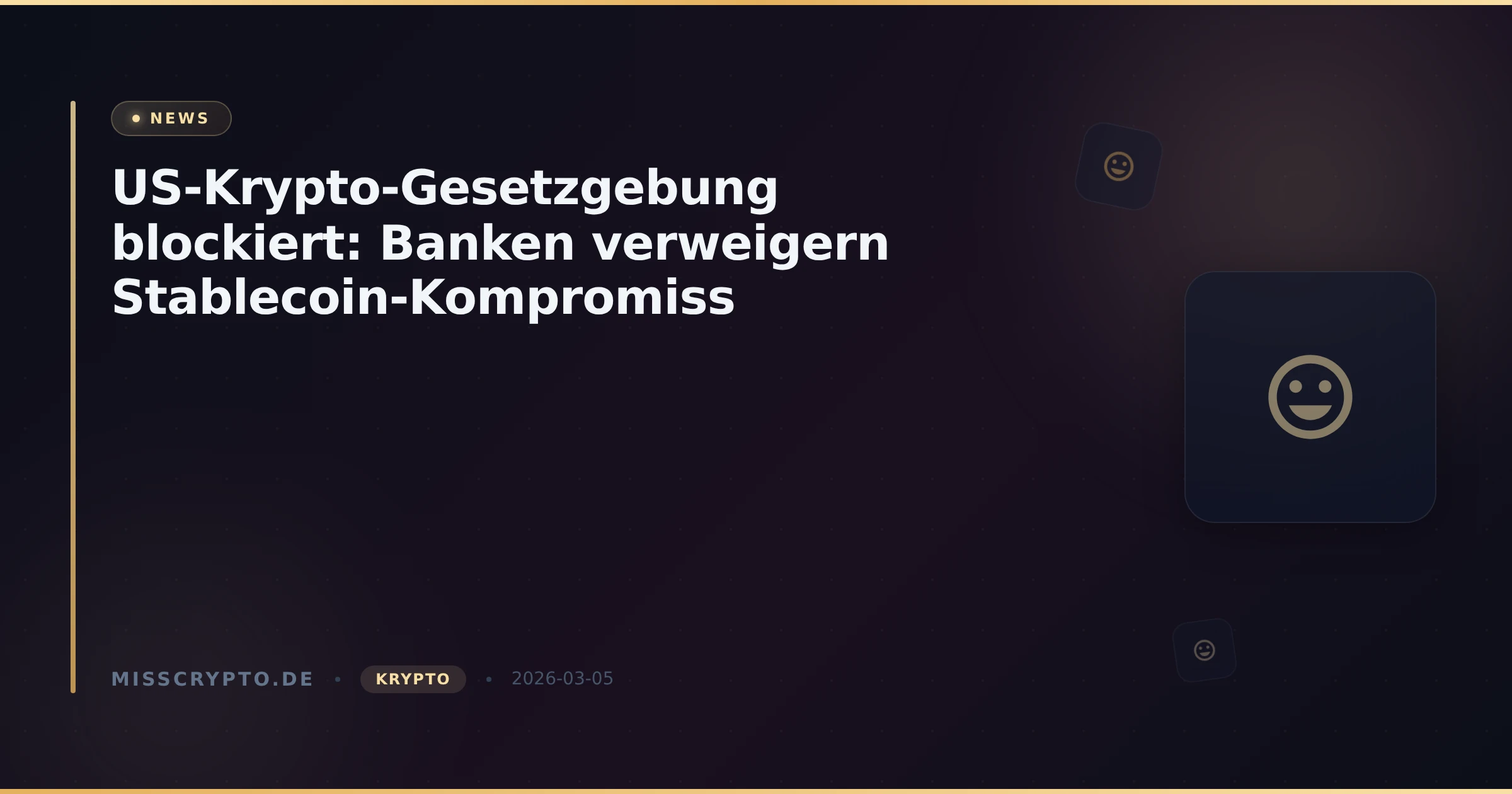 US-Krypto-Gesetzgebung blockiert: Banken verweigern Stablecoin-Kompromiss