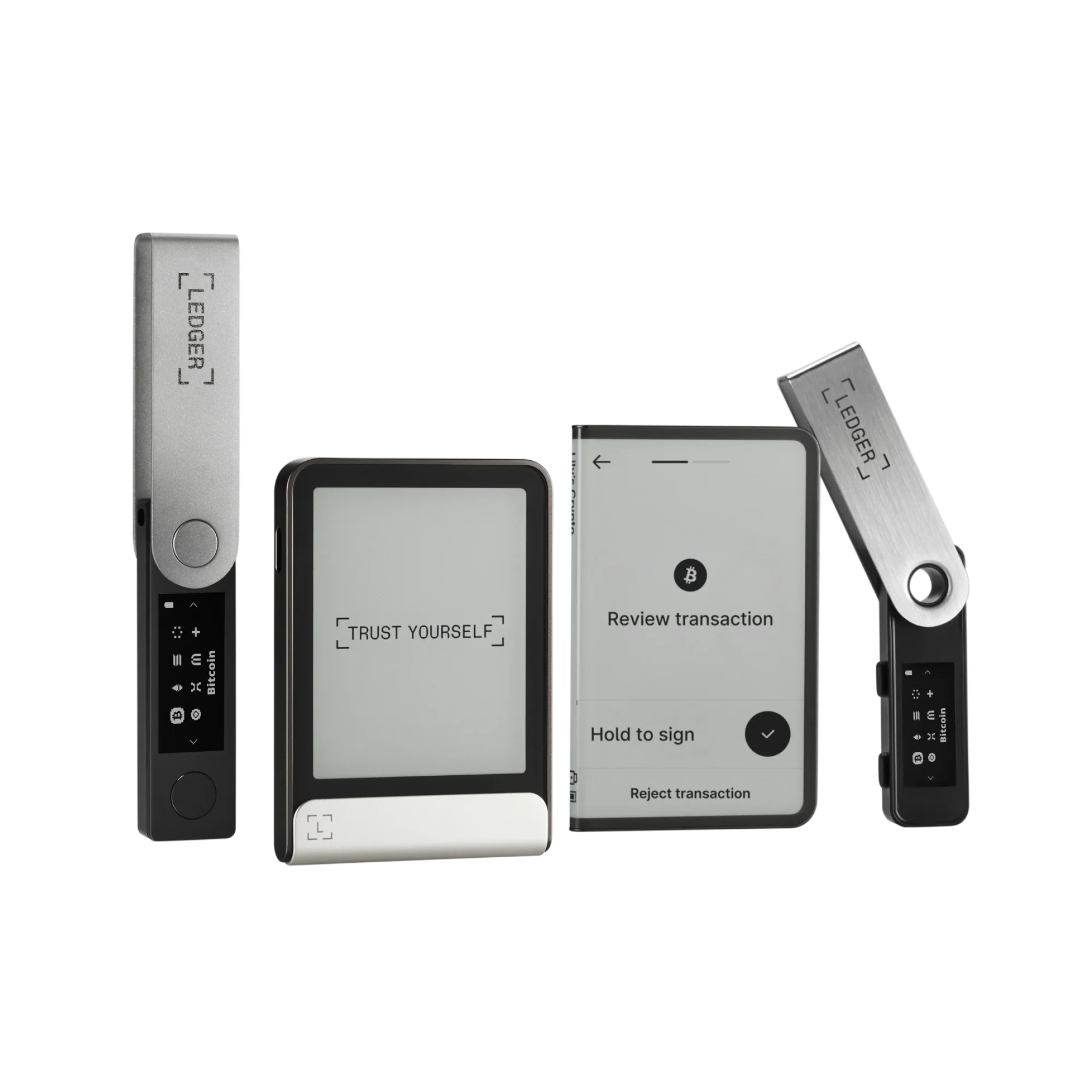 Ledger Hardware Wallet Familie