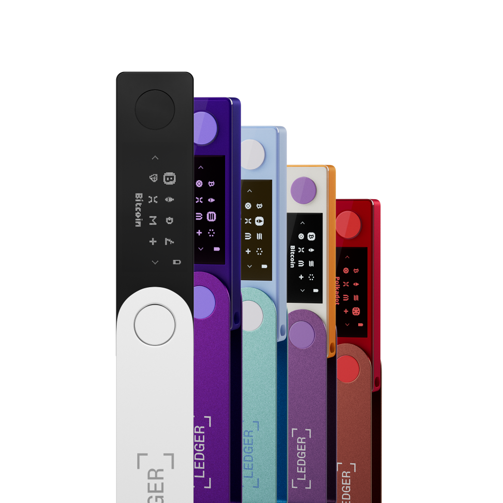 Ledger Nano X Hardware Wallet mit Bluetooth Funktion